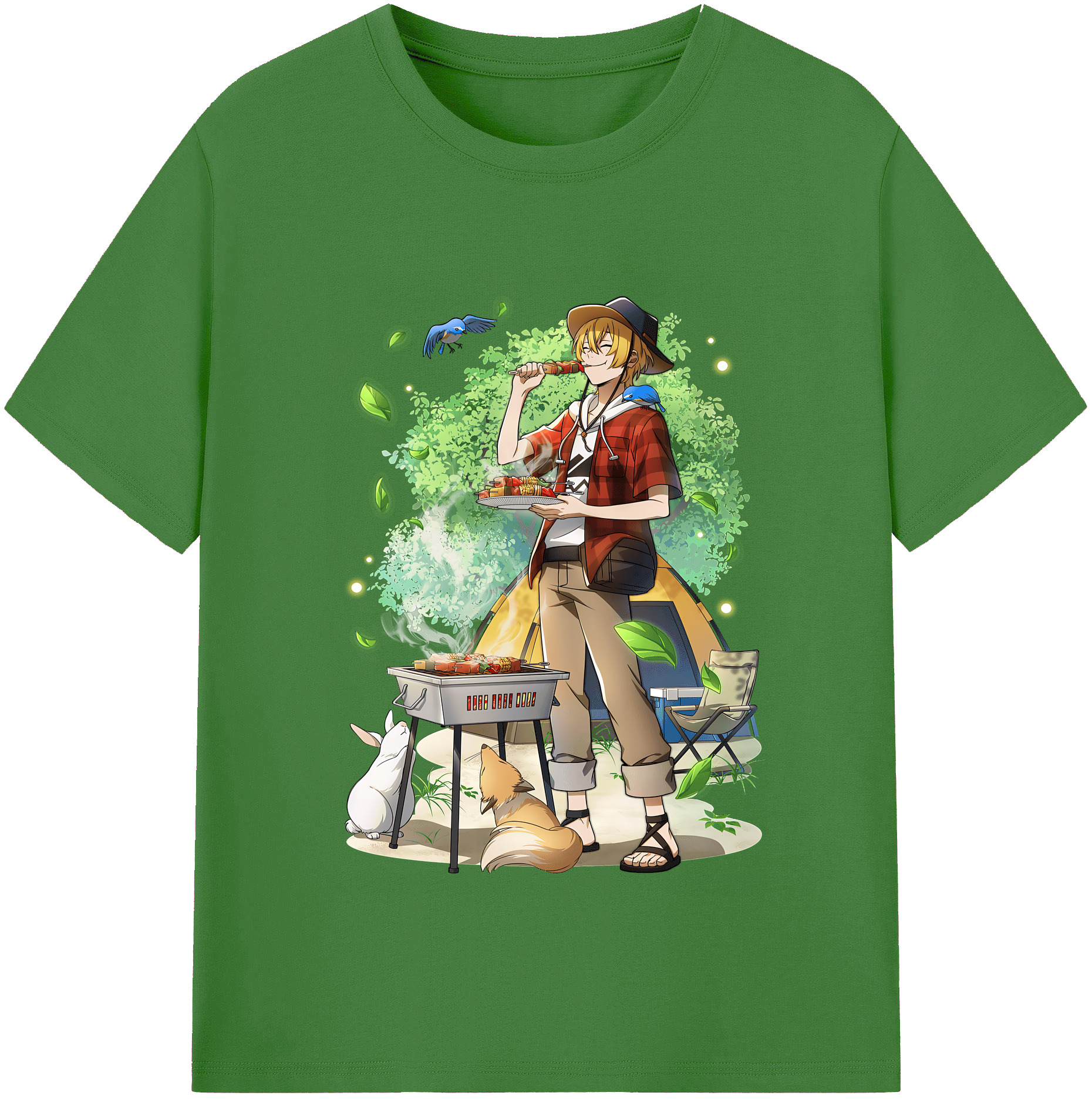 （画像用） 文豪ストレイドッグス Bungo Stray Dogs レディースカジュアルプリントTシャツ（綿100％）